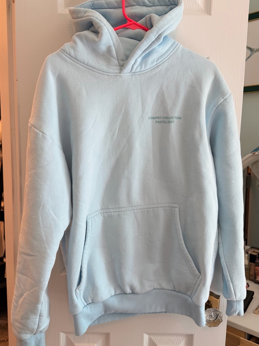 COMFRT Pastel Edit Baby Blue Sweatshirt Hoodie - S